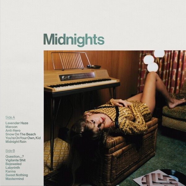 Midnights [Jade Green Edition] by Taylor Swift (Record, 2022)