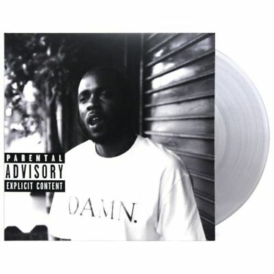 Kendrick Lamar - DAMN- COLLECTORS EDITION NUMBERED, CLEAR VINYL 2 LP