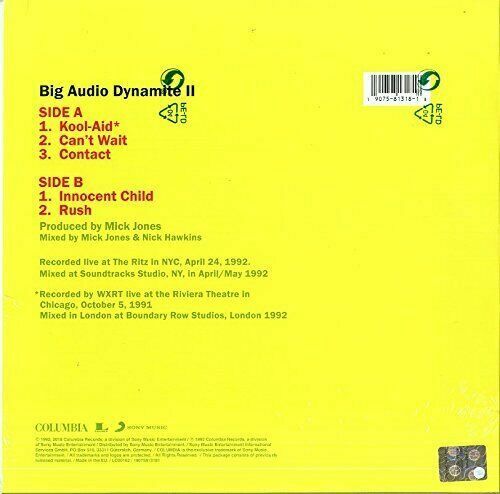 LP-BIG AUDIO DYNAMITE II - ON THE ROAD - LIVE 92