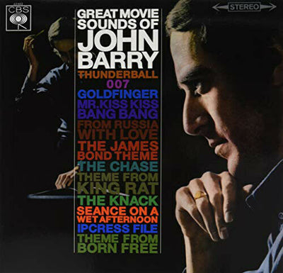 John Barry & His Orchestra ‎– The Great Movie Sounds Of John Barry VINYL LP