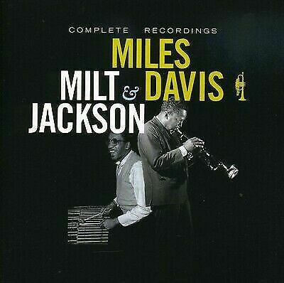 Miles Davis / Milt Jackson - Complete Recordings CD NEW