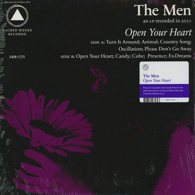 Men, The - Open Your Heart Purple Vinyl Edition (VINYL NEW SEALED)