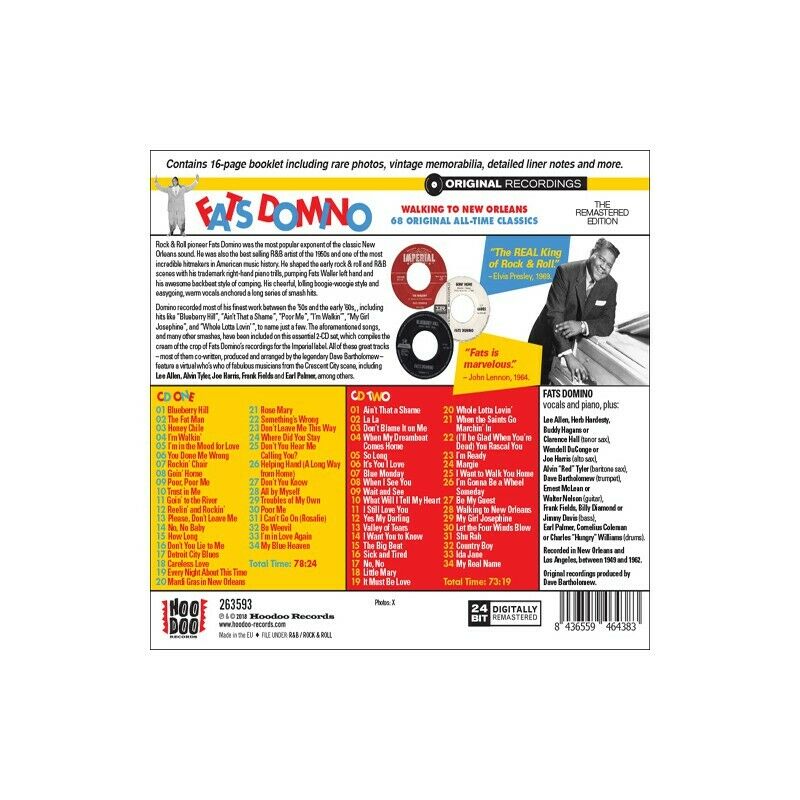 Fats Domino - Walking To New Orleans SEALED NEW CD