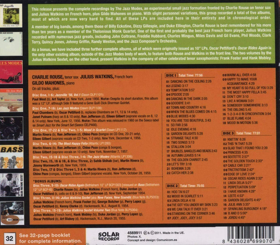 Charlie Rouse - Complete Jazz Modes Sessions SEALED NEW CD