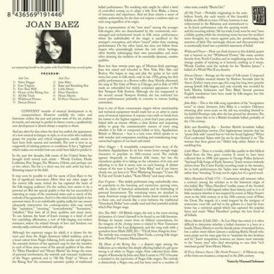 Joan Baez - Debut Album [New CD] Bonus Tracks, Deluxe Ed, Mini LP Slee