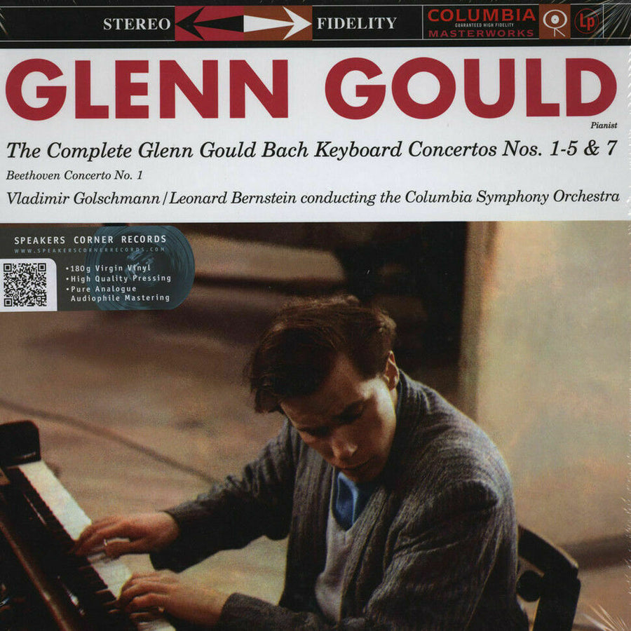 Glenn Gould - The Bach Keyboard Concerts (Vinyl 3LP - 1967 - EU - Reissue)