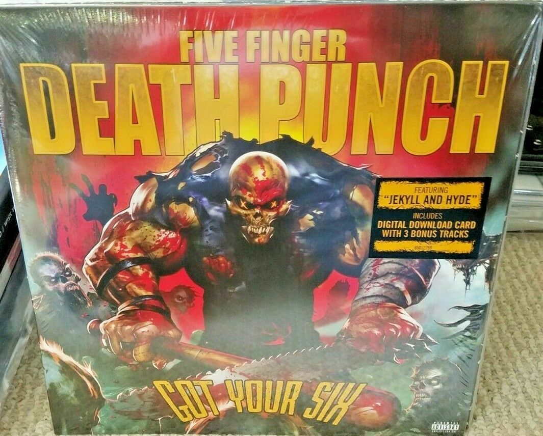 Five Finger Death Punch-Got Your Six  2 LP  New Sealed Vinyl