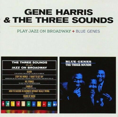 Gene Harris & the Three Sounds - Play Jazz on Broadway + Blue Genes [New CD] Spa