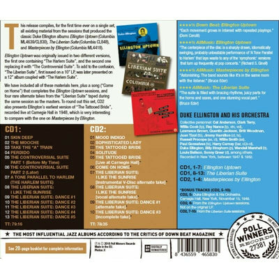 Duke Ellington - Ellington Uptown / Liberian Suite / Masterpieces (NEW CD)