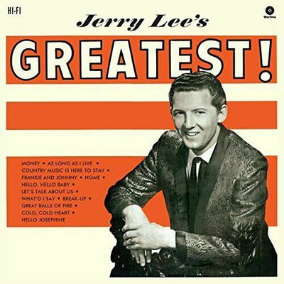 Lewis- Jerry Lee	Jerry Lee's Greatest! + 2 Bonus Tracks (New Vinyl)