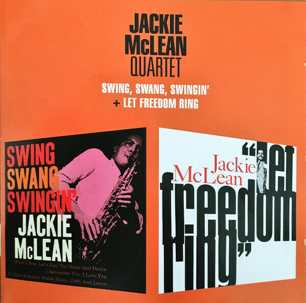 Jackie McLean Quartet, The - Swing, Swang, Swingin' + Let Freedom SEALED NEW CD