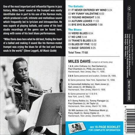 Miles Davis - Ballads And Blues CD Elemental NEW