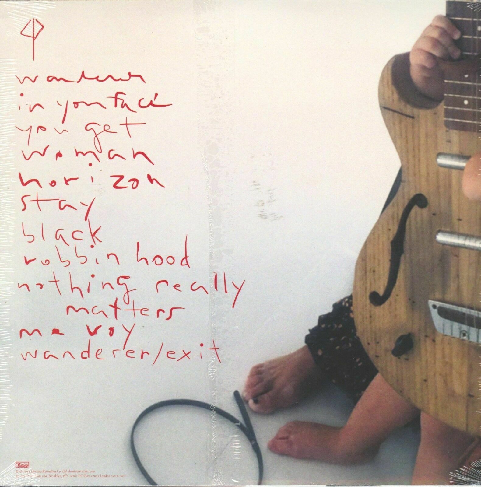 Cat Power – Wanderer – Limited Edition, Clear Vinyl, LP, Domino, 2018, New