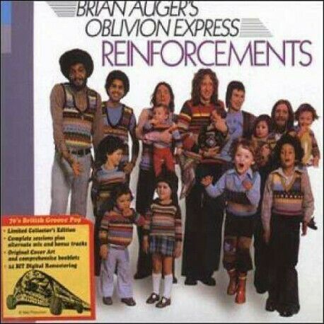 BRIAN AUGER - REINFORCEMENTS SEALED NEW CD