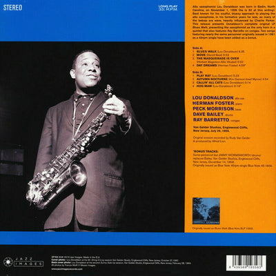 Lou Donaldson - Blues Walk [180-Gram Gatefold Vinyl] [New Vinyl] Gatefold LP Jac