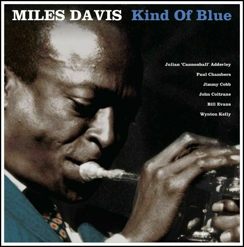 Miles Davis KIND OF BLUE (NOTLP220) 180g COLTRANE New Blue Colored Vinyl LP