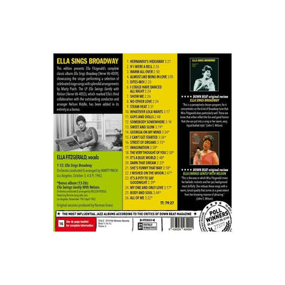 Ella Fitzgerald - Ella Sings Broadway/.. [NEW CD]