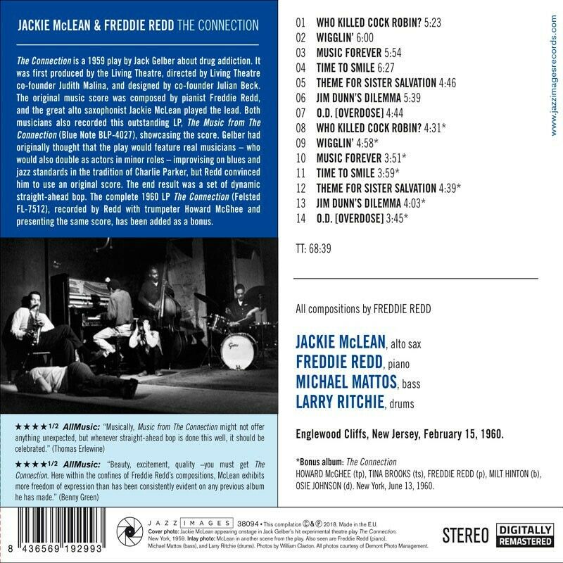 Mclean,Jackie / Redd,Freddie - Connection [New CD] Ltd Ed, Digipack Packaging
