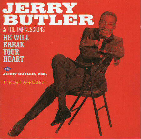 Jerry Butler - He Will Break Your Heart + Jerry Butler, Esq. SEALED NEW CD