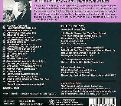Billie Holiday - Lady Sings The Blues (NEW CD)