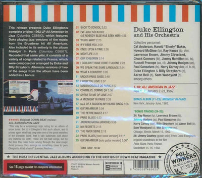 Duke Ellington - All American In Jazz + Midnight In Paris (NEW CD)
