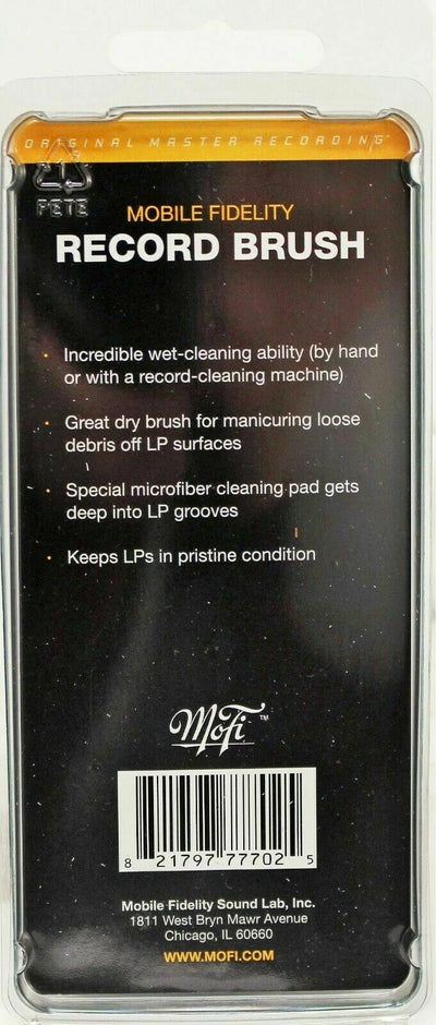 Mobile Fidelity Sound Lab MFSL Record Cleaning Microfiber Brush - NEW