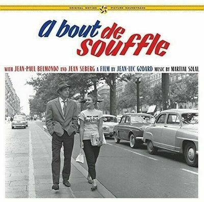 OST-A Bout De Souffle	with Jean Paul and Jean Seberg- A Film (New Vinyl)
