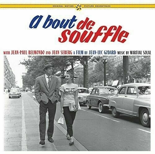 OST-A Bout De Souffle	with Jean Paul and Jean Seberg- A Film (New Vinyl)