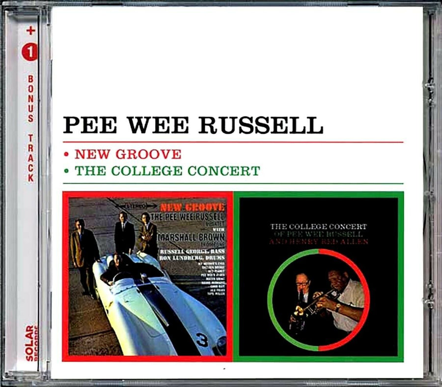 Pee Wee Russell - New Groove + The College Concert SEALED NEW CD