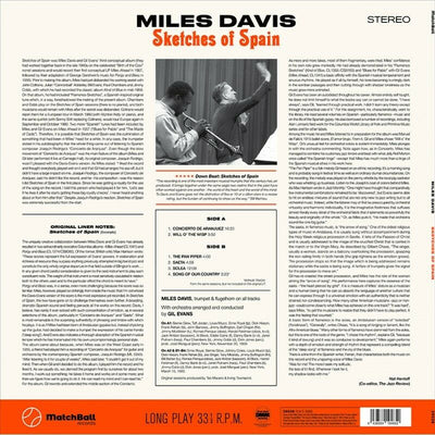 MILES DAVIS: SKETCHES OF SPAIN (LP vinyl *BRAND NEW* *PRE-ORDER*.)