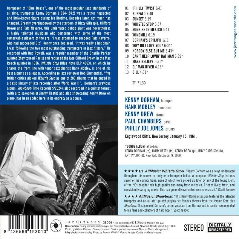 Kenny Dorham - Whistle Stop [New CD] Ltd Ed, Digipack Packaging, Spain - Import