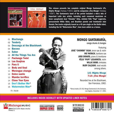 Mongo Santamaria - Mighty Mongo/Viva Mongo! (NEW CD)