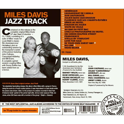 Miles Davis - Jazz Track+3 Bonus Tracks CD Poll Winne (NEW CD)