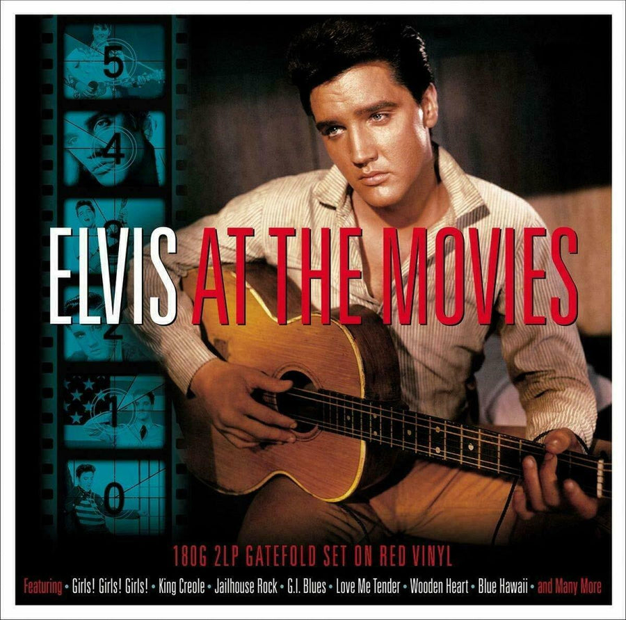 Elvis Presley At The Movies 2 LP 180G Gatefold Red Vinyl Record Teddy Bear +More