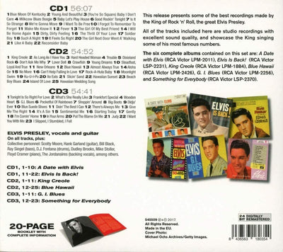 ELVIS PRESLEY - MASTERS OF MUSIC: ESSENTIAL ORIGINAL ALBUMS [DIGIPAK] NEW CD