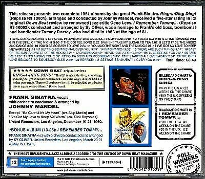 Frank Sinatra - Ring-A-Ding Ding! + I Remember Tommy NEW CD
