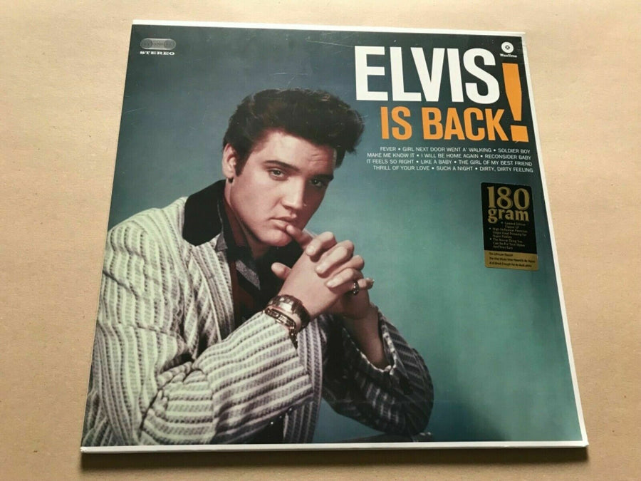 elvis is back elvis presley 2013 waxtime pressing sealed new mint