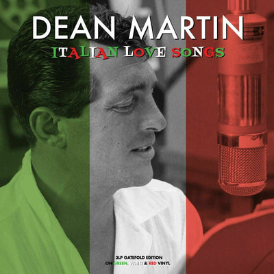 Dean Martin- ITALIAN LOVE SONGS Limited NEW GREEN/WHITE/RED COLORED VINYL 3 LP