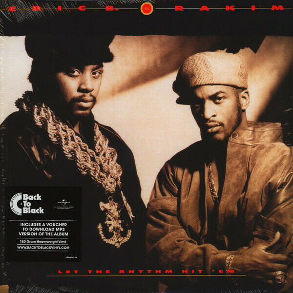 Eric B. & Rakim ‎– Let The Rhythm Hit 'Em VINYL LP RECORD