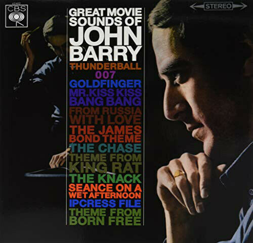 John Barry & His Orchestra ‎– The Great Movie Sounds Of John Barry VINYL LP