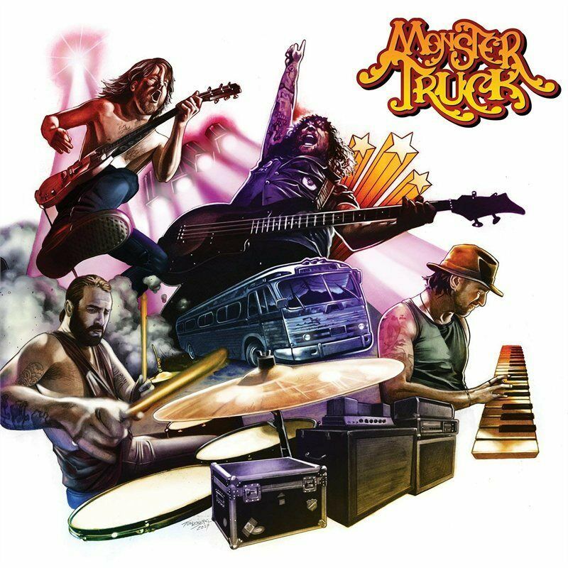 MONSTER TRUCK - TRUE ROCKERS (LIMITED EDITON WHITE VINYL NEW)