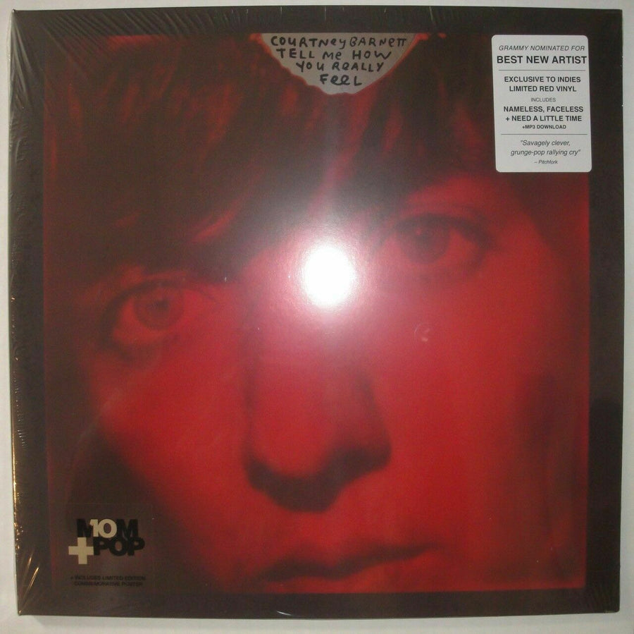 Courtney Barnett - Tell Me How You Really Feel, Red Colored Vinyl, Gatefold NEW