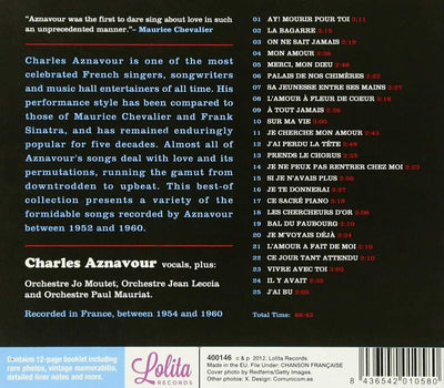 Charles Aznavour : L'Amour A Felur De Coeur International CD
