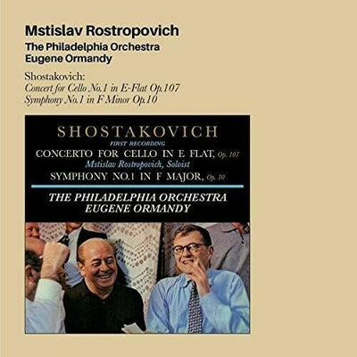 Mstislav Rostropovic - Philadelphia Orchestra Eugene Ormandy + 4 Bonus [New CD]