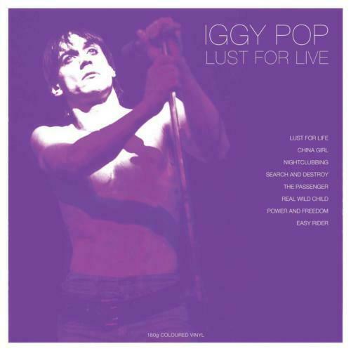 Iggy Pop Lust for Live 180g Coloured Vinyl LP Record China Girl and More