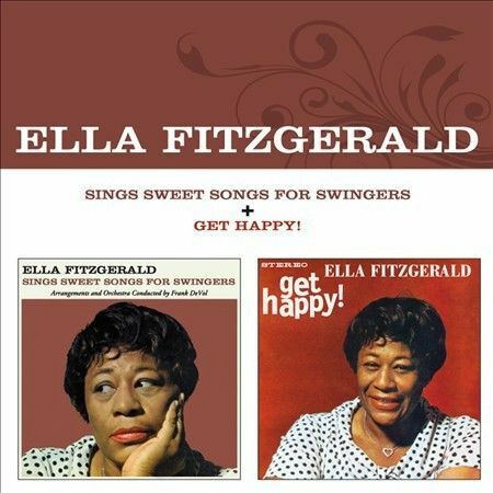 Ella Fitzgerald - Sings Sweet Songs for Swingers / Get Happy [New CD] Rmst