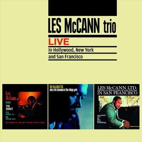 Les (Trio) Mccann - Live in Hollywood New York & San Francisco + 7 [New CD] Spai