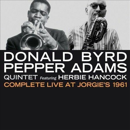 DONALD BYRD - Complete Live At Jorgie's 1961 - CD - Import Live - **SEALED/NEW**